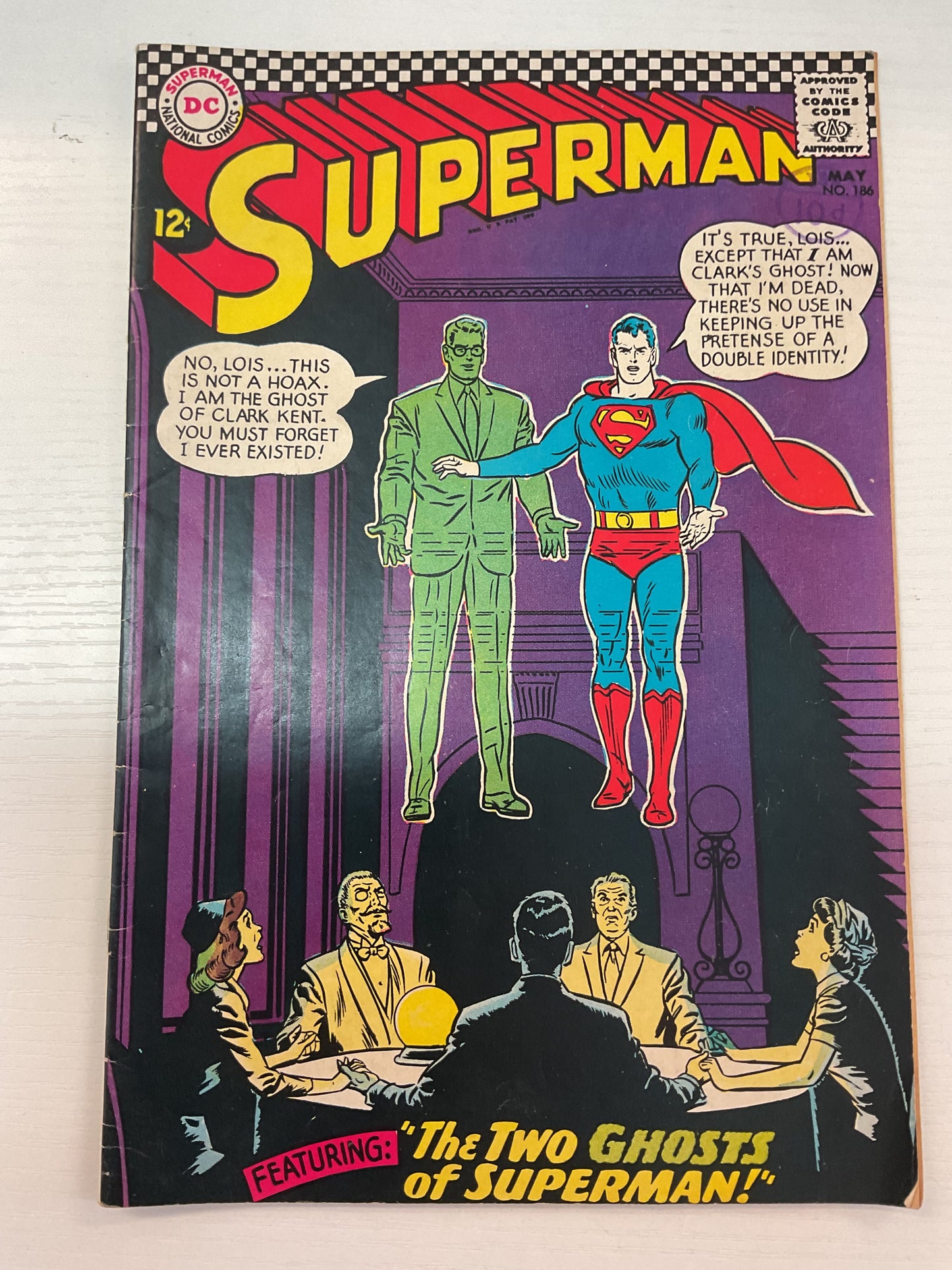 Superman #186 1966 DC Comics
