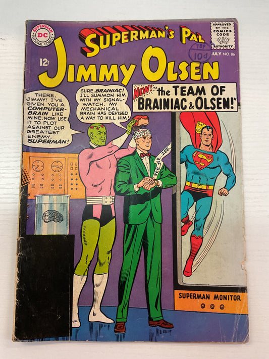 Superman’s Pal Jimmy Olsen #86 1965 DC Comics