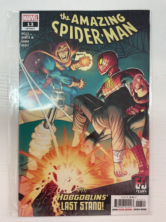 Amazing Spider-Man 13 2022 Marvel Comics 1st Appearance Of Gold Goblin