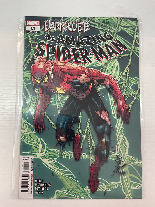 Amazing Spider-Man #17 2023 Marvel Comics 1st Appearance Of Rek-Rap