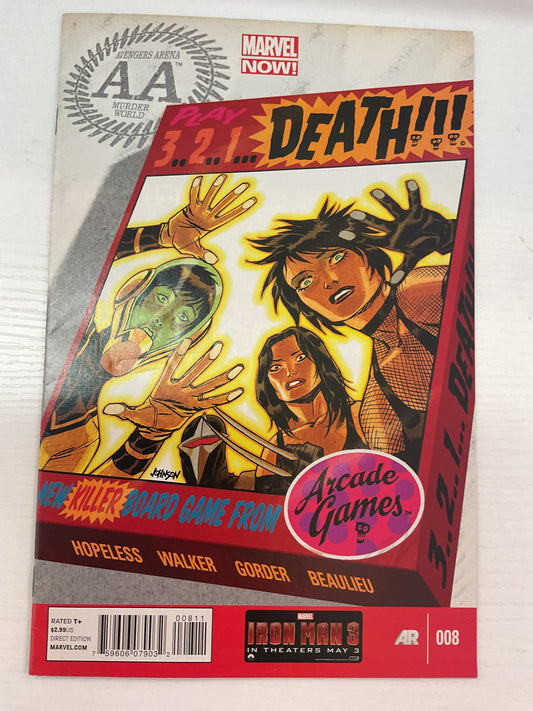 Avengers Arena #8 2013 Marvel Comics