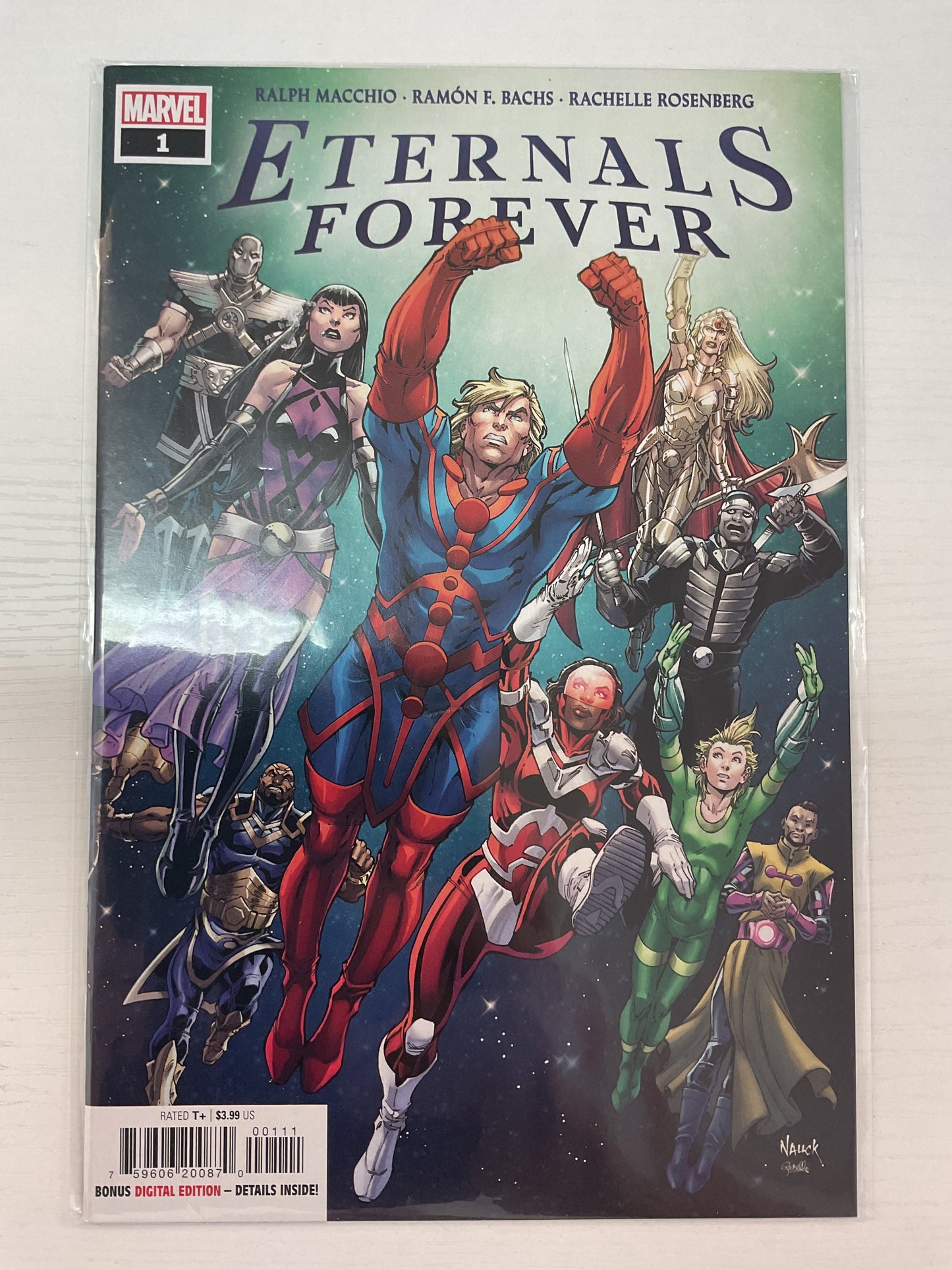 Eternals Forever #1 2021 Marvel Comics