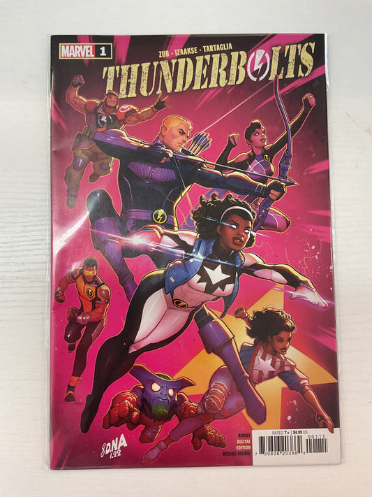 Thunderbolts #1 2022 Marvel Comics
