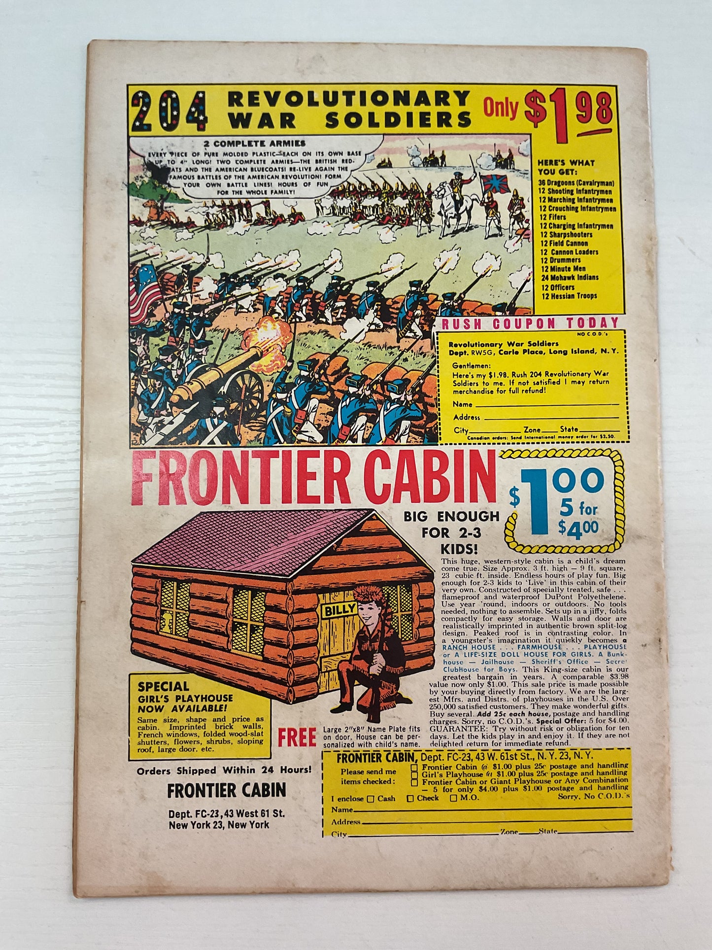 Flash #126 1962 DC Comics 1st Appearance Of Mirror World, Henry and Nora Allen