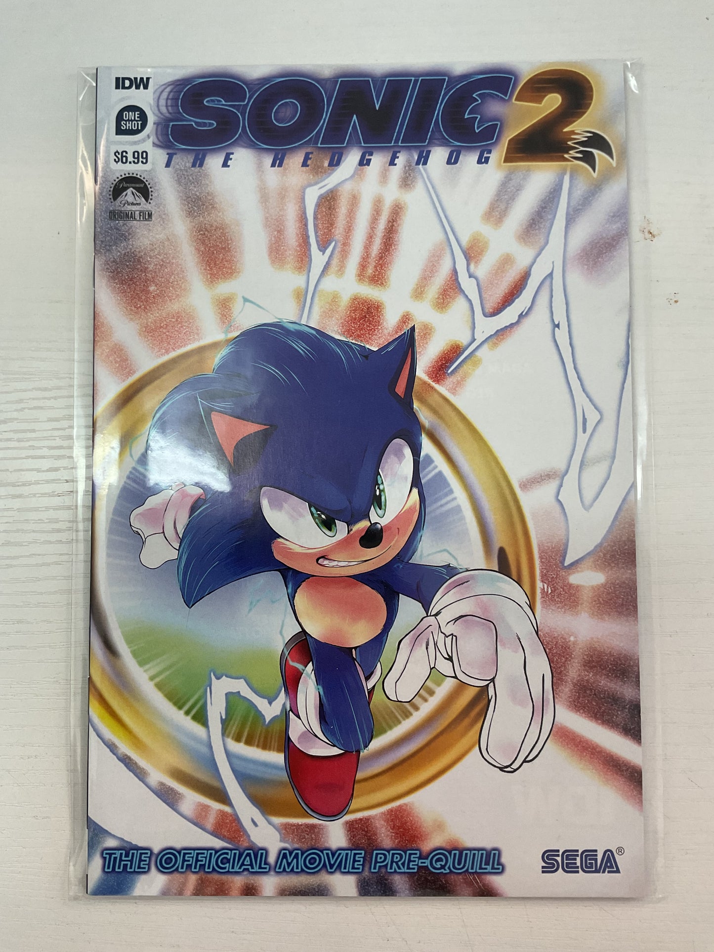 Sonic The Hedgehog 2 Official Movie Pre-quill #1 2022 IDW Publishing