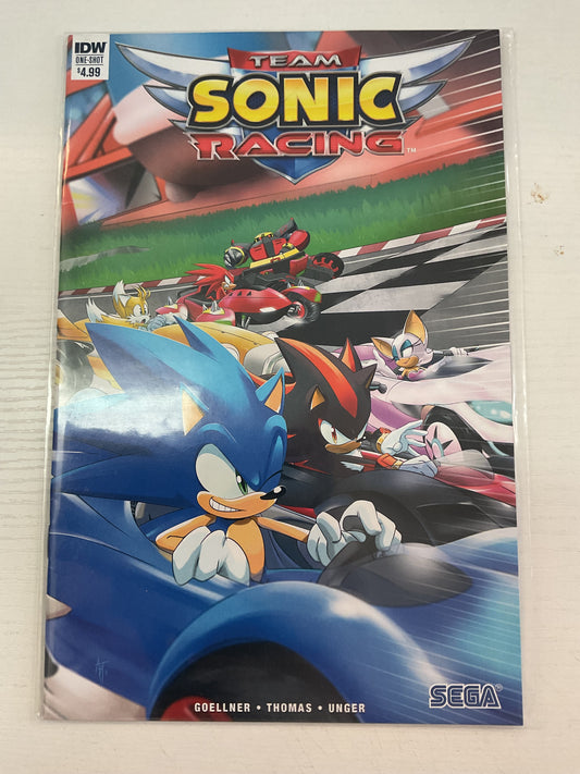Team Sonic Racing #1 2018 IDW Publishing