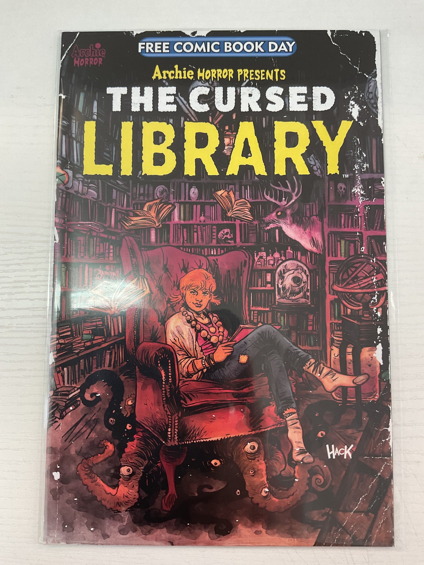 Free Comic Book Day Archie Horror Presents The Cursed Library #1 2023 Archie Comics