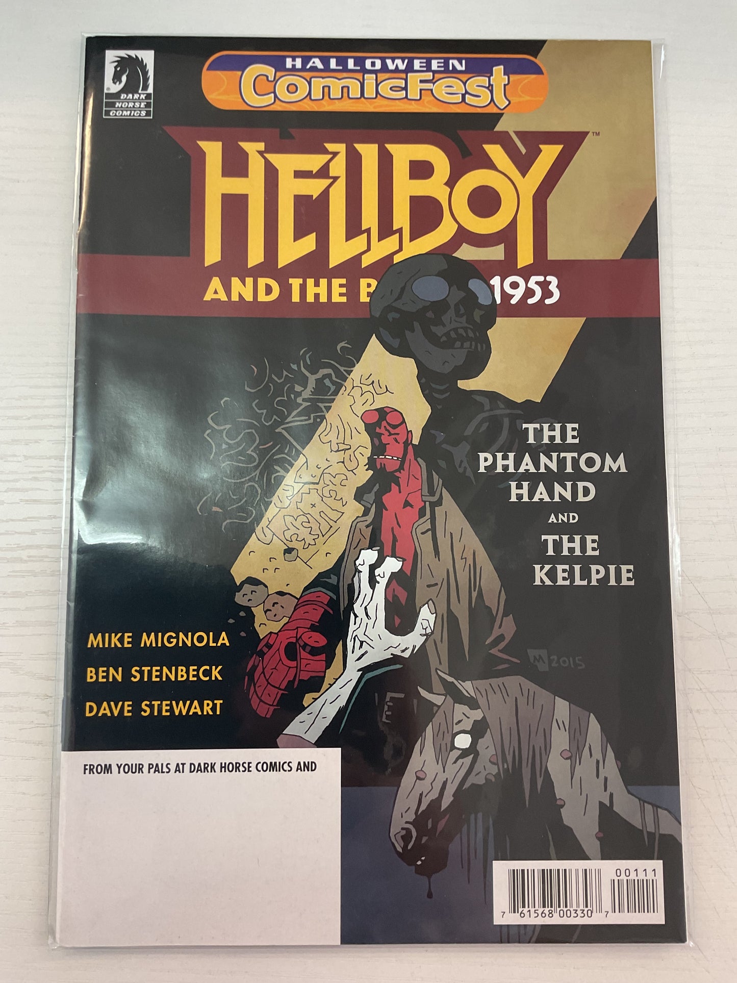 Halloween Comic Fest Hellboy And The BPRD 1953 #1 2018 Dark Horse Comics