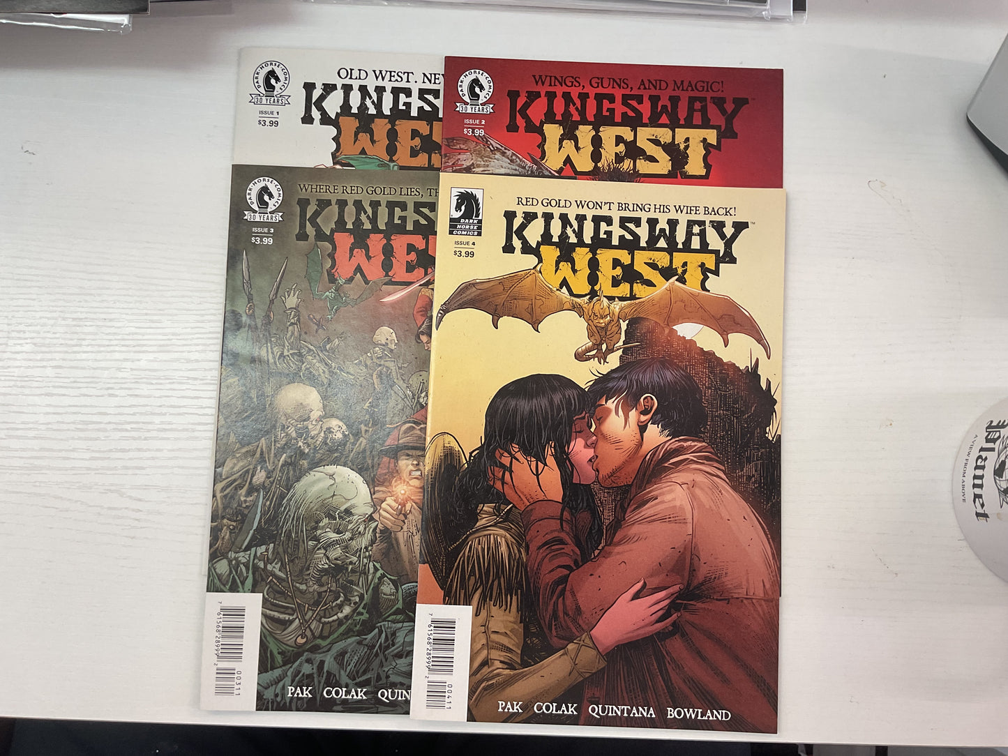 Kingsway West #1-4 2016 Dark Horse Comics Complete Series