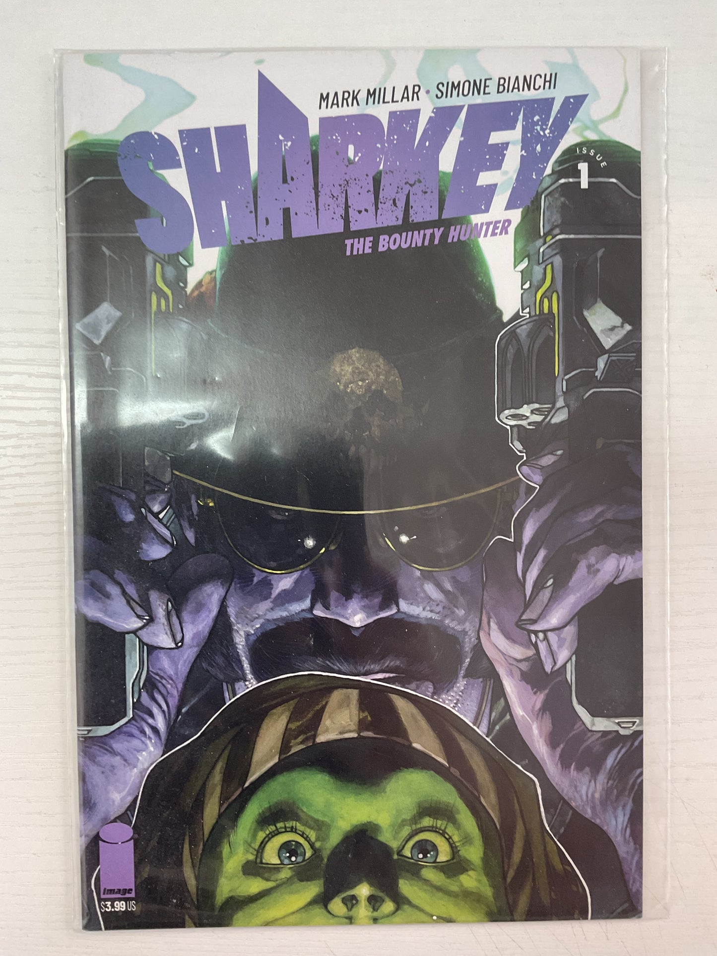 Sharkey The Bounty Hunter #1 2019 Image Comics