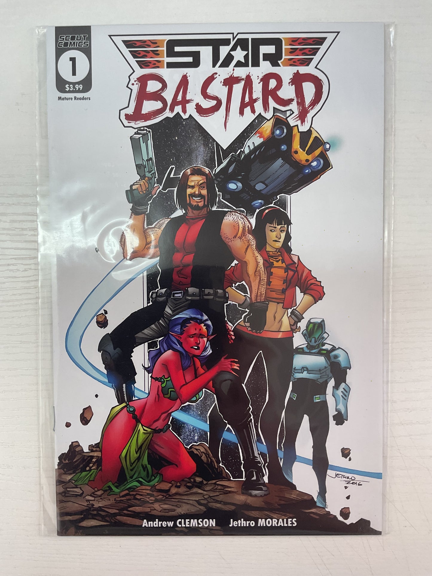 Star Bastard #1 2019 Scout Comics