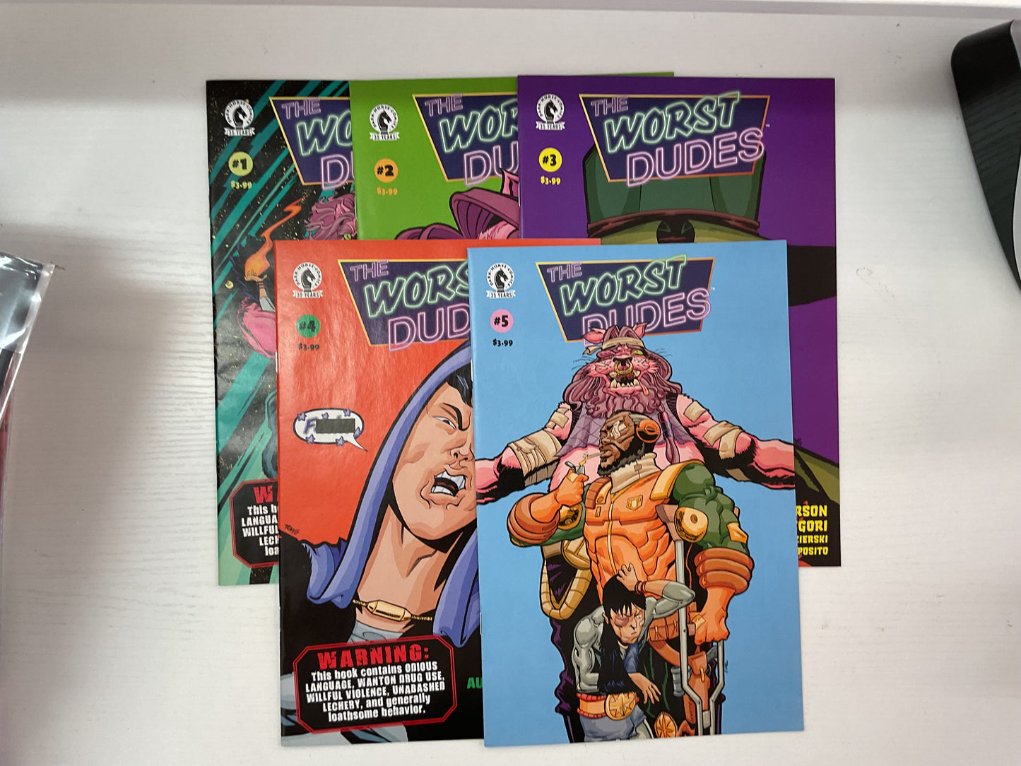 Worst Dudes #1-5 2021 Dark Horse Comics
