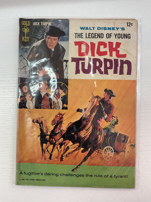 Walt Disney’s Legend Of Dick Turpin #1 1966 Gold Key Comics
