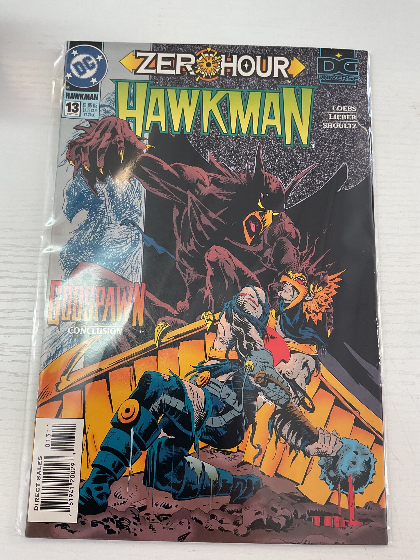 Hawkman #13 1994 DC Comics