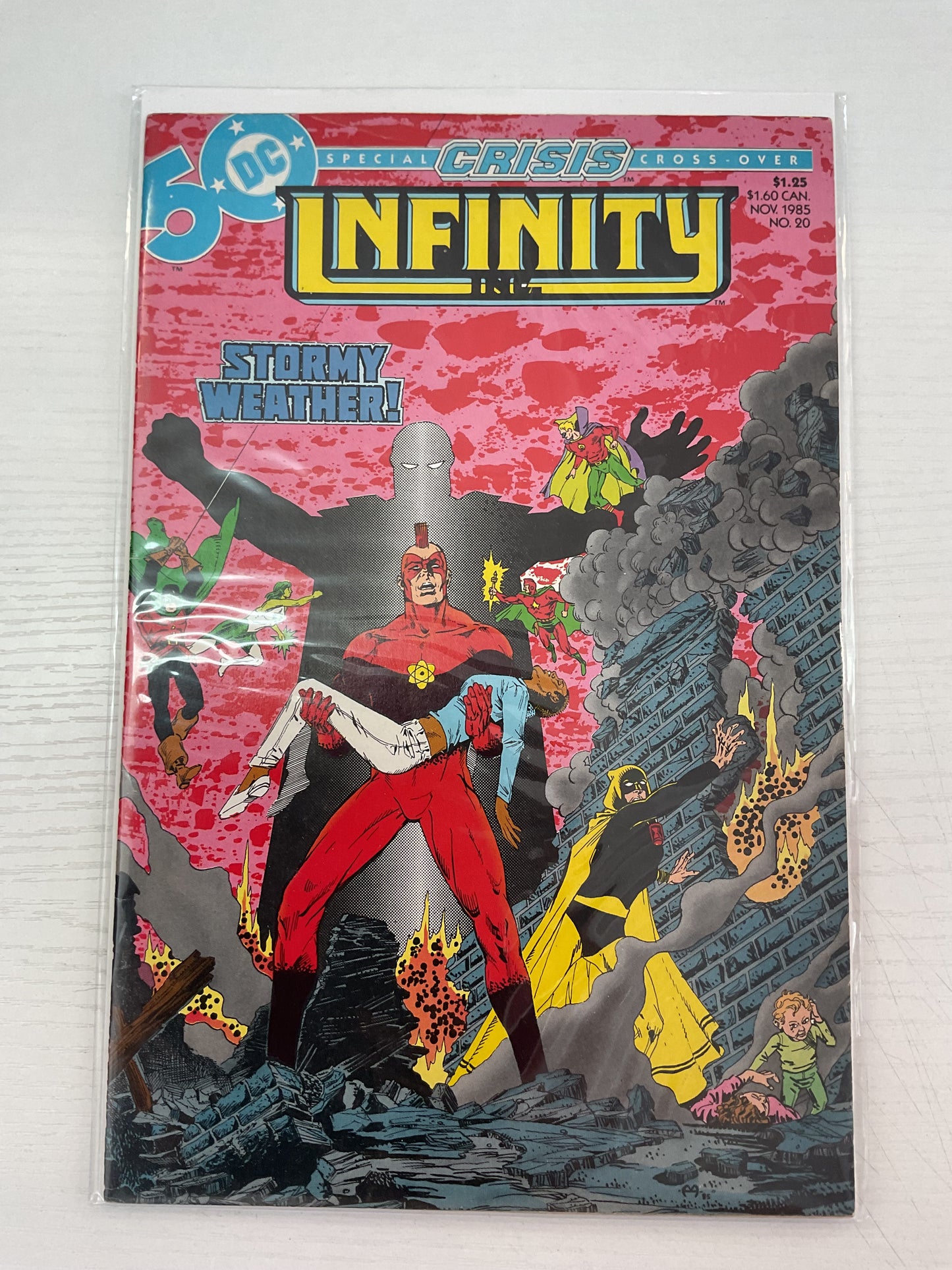 Infinity Inc #20 1985 DC Comics 1st Appearance Of Hourman (Rick Tyler)