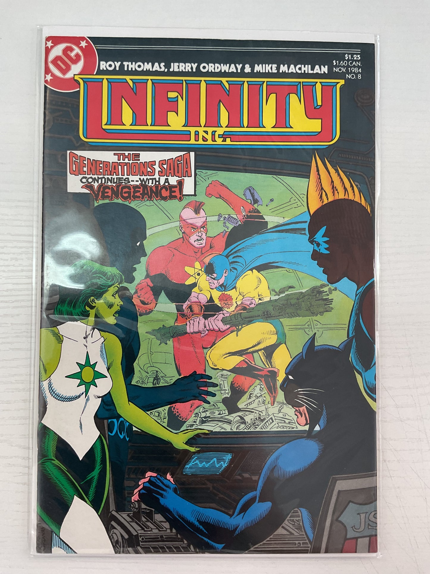 Infinity Inc #8 1984 DC Comics