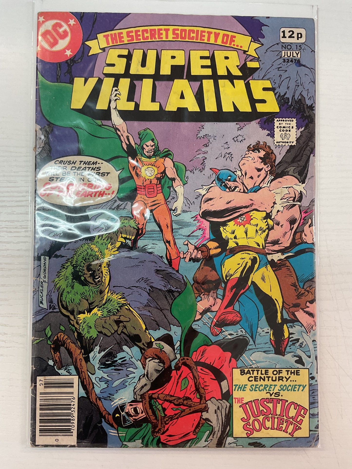 Secret Society Of Super Villains #15 1978 DC Comics