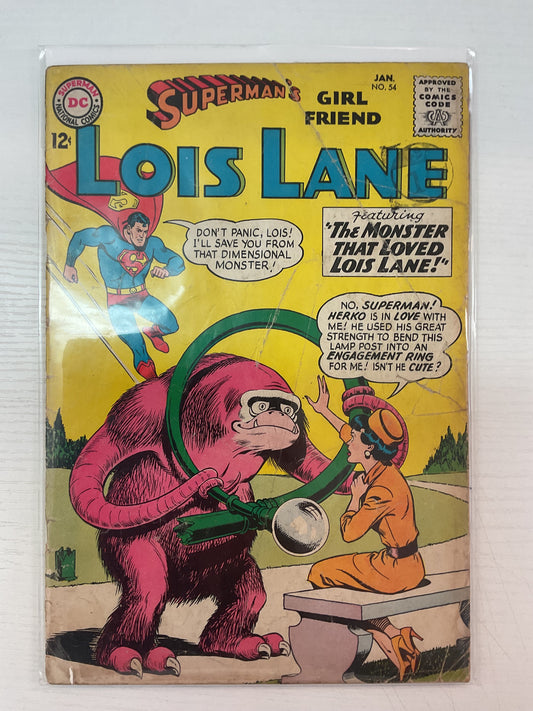 Superman’s Girlfriend Lois Lane #54 1965 DC Comics