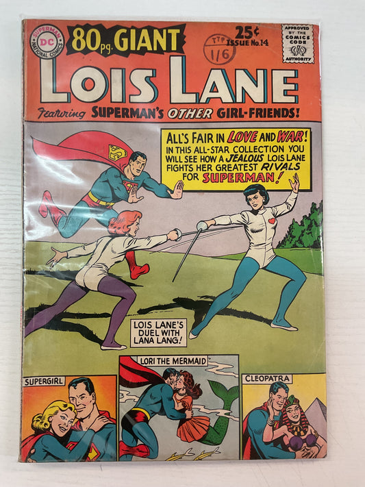 Superman’s Girlfriend Lois Lane 80 Page Giant #14 1965 DC Comics
