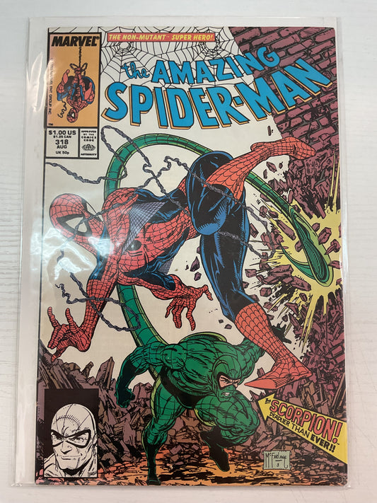 Amazing Spider-Man #318 1989 Marvel Comics McFarlane Cover