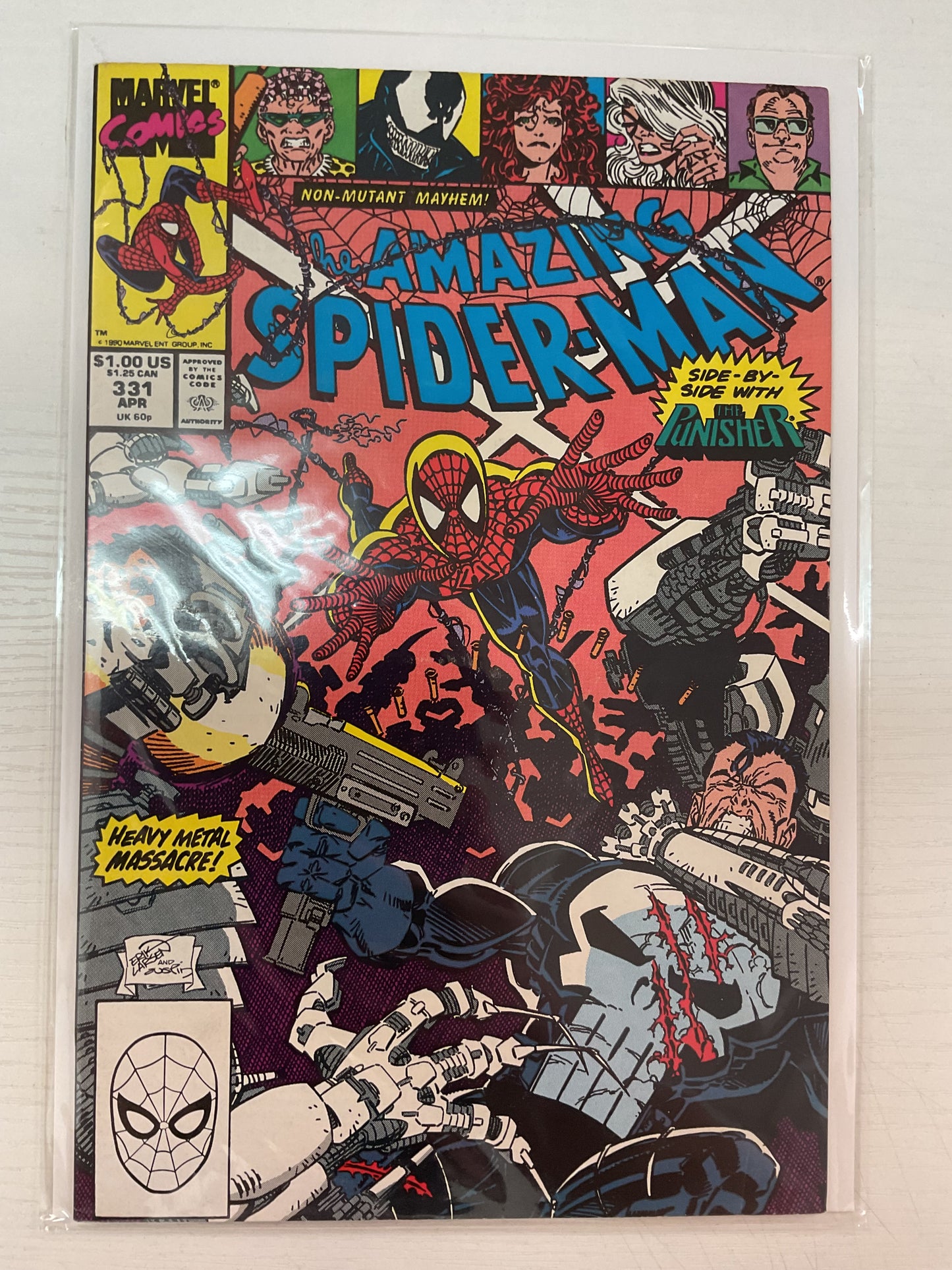 Amazing Spider-Man #331 1990 Marvel Comics