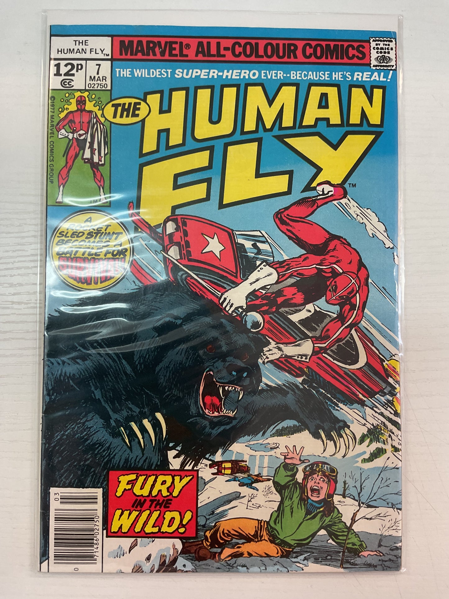 Human Fly #7 1977 Marvel Comics