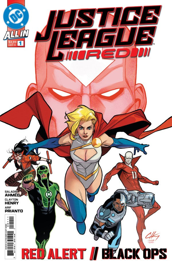 Justice League Red #1 2025 DC Comics