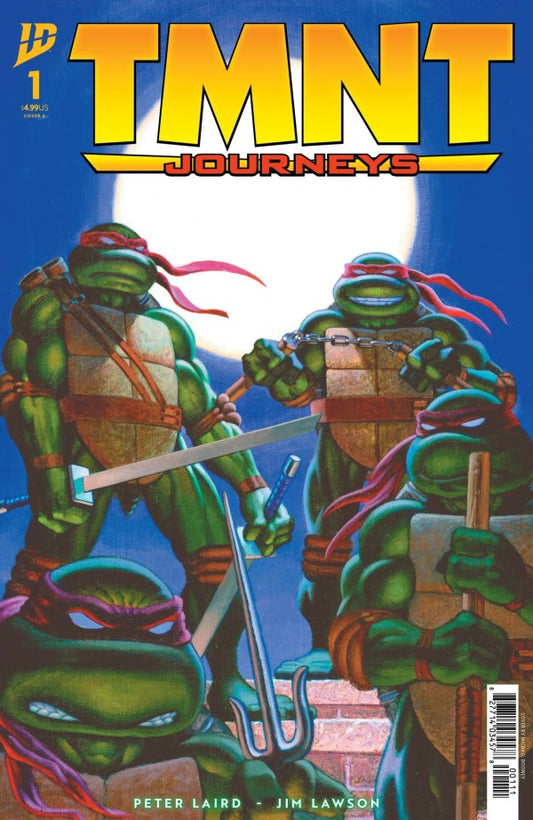 Teenage Mutant Ninja Turtles Journeys #1 2025 IDW Publishing