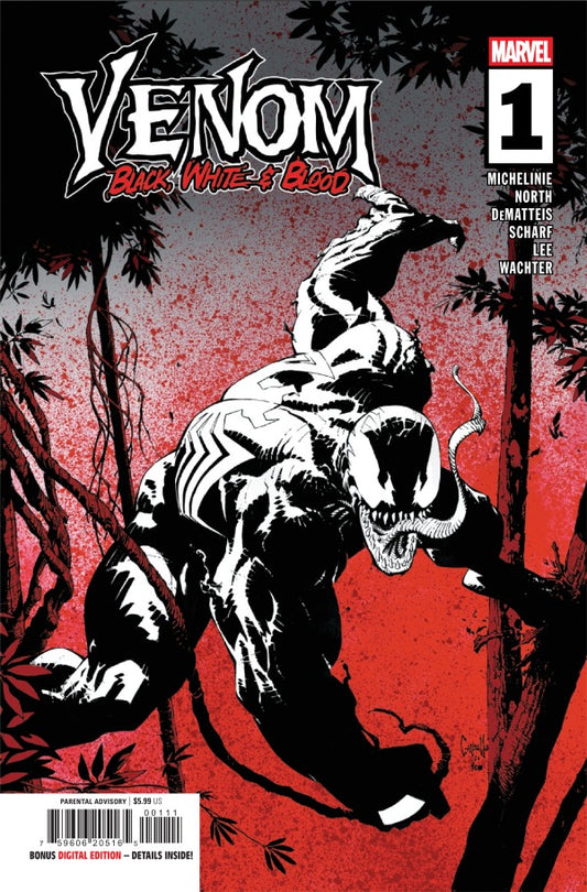 Venom Black White And Blood #1 2025 Marvel Comics