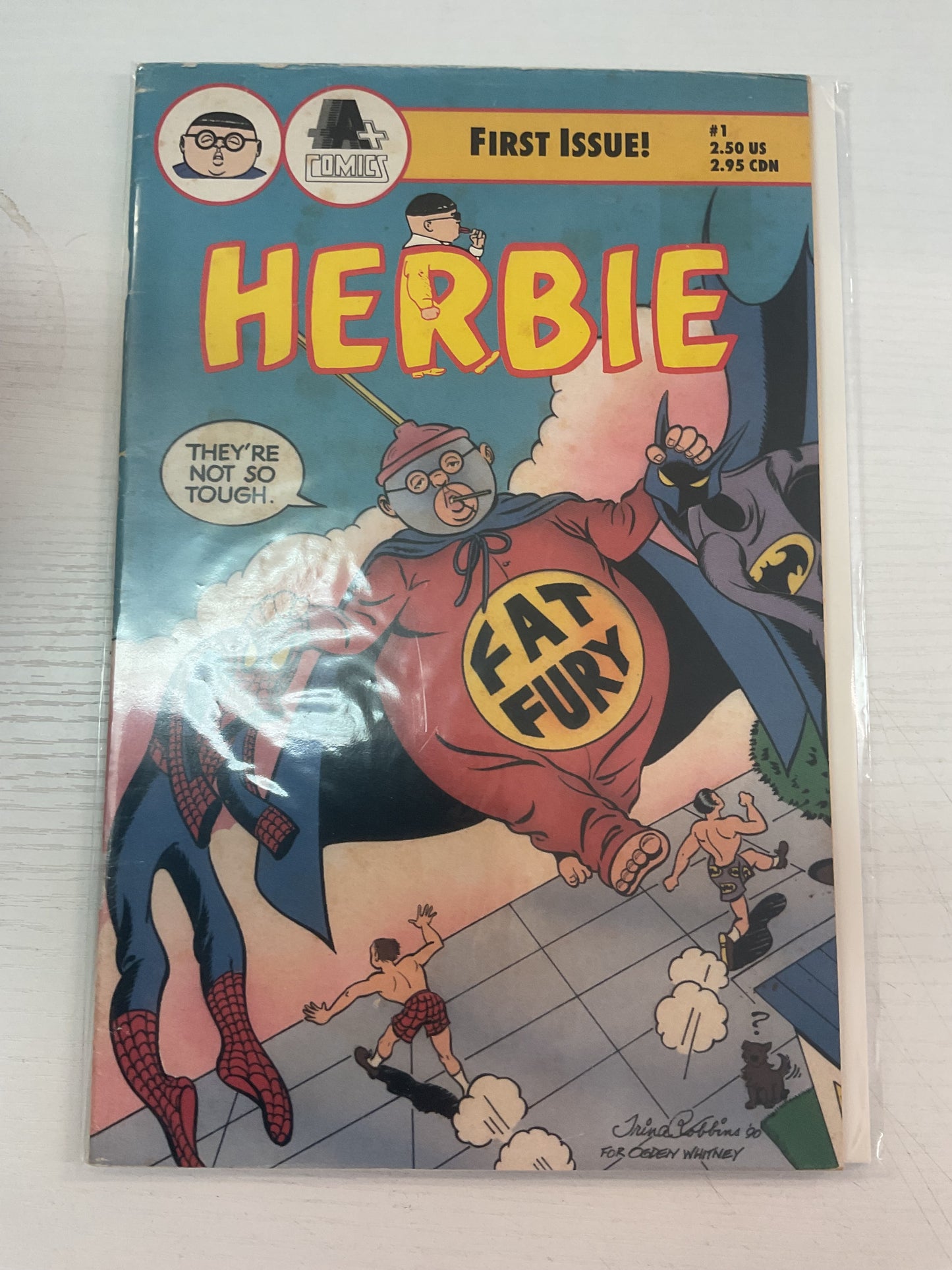Herbie #1 1991 A+ Comics