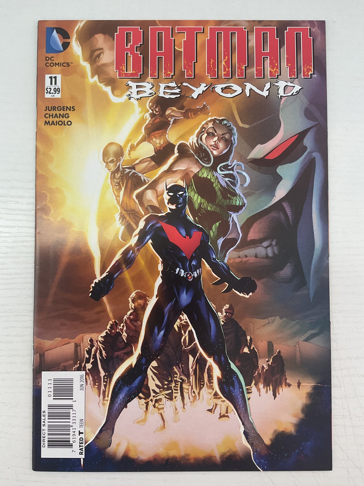 Batman Beyond #11 2016 DC Comics