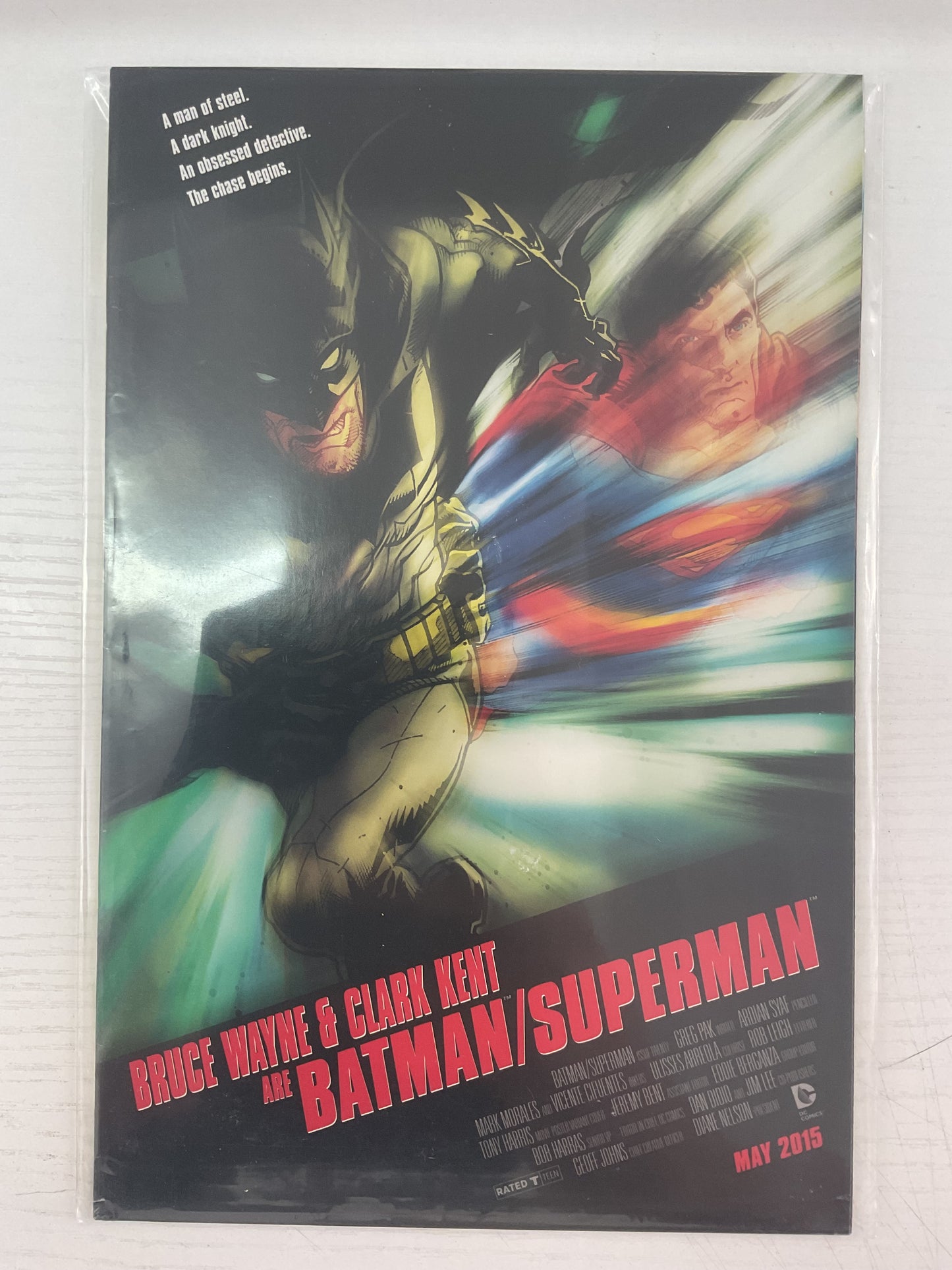 Batman Superman #20 2015 DC Comics Syaf Movie Homage Variant