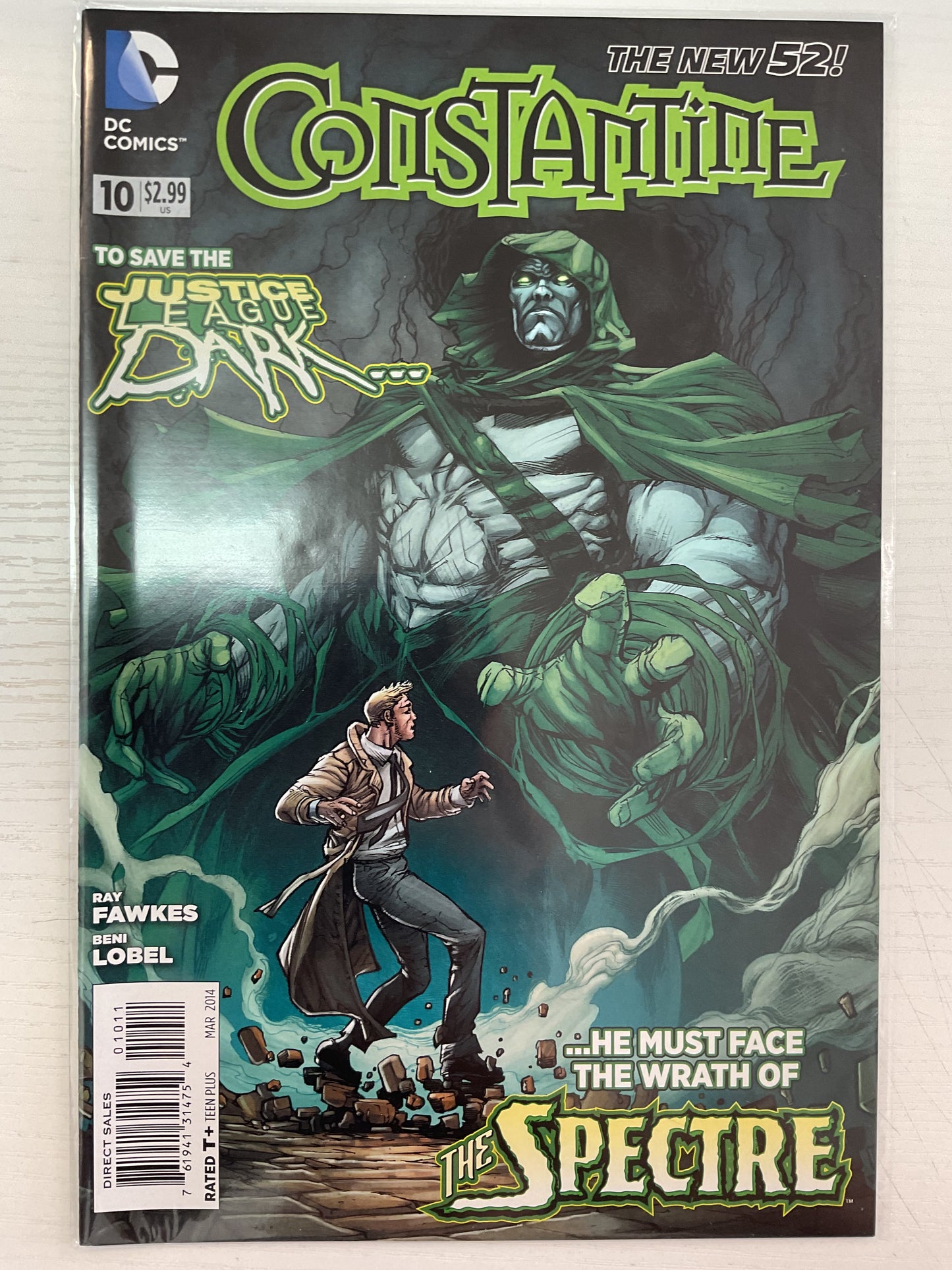 Constantine #10 2014 DC Comics