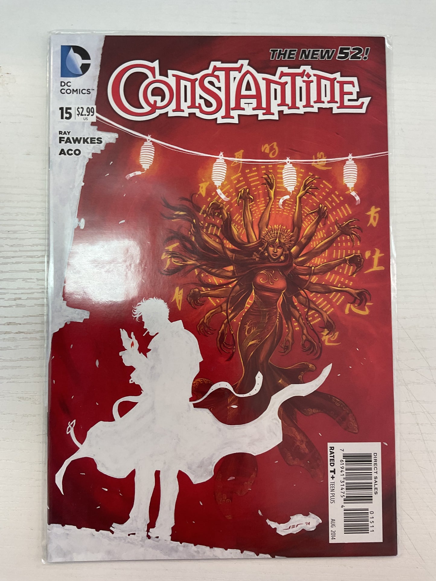 Constantine #15 2014 DC Comics