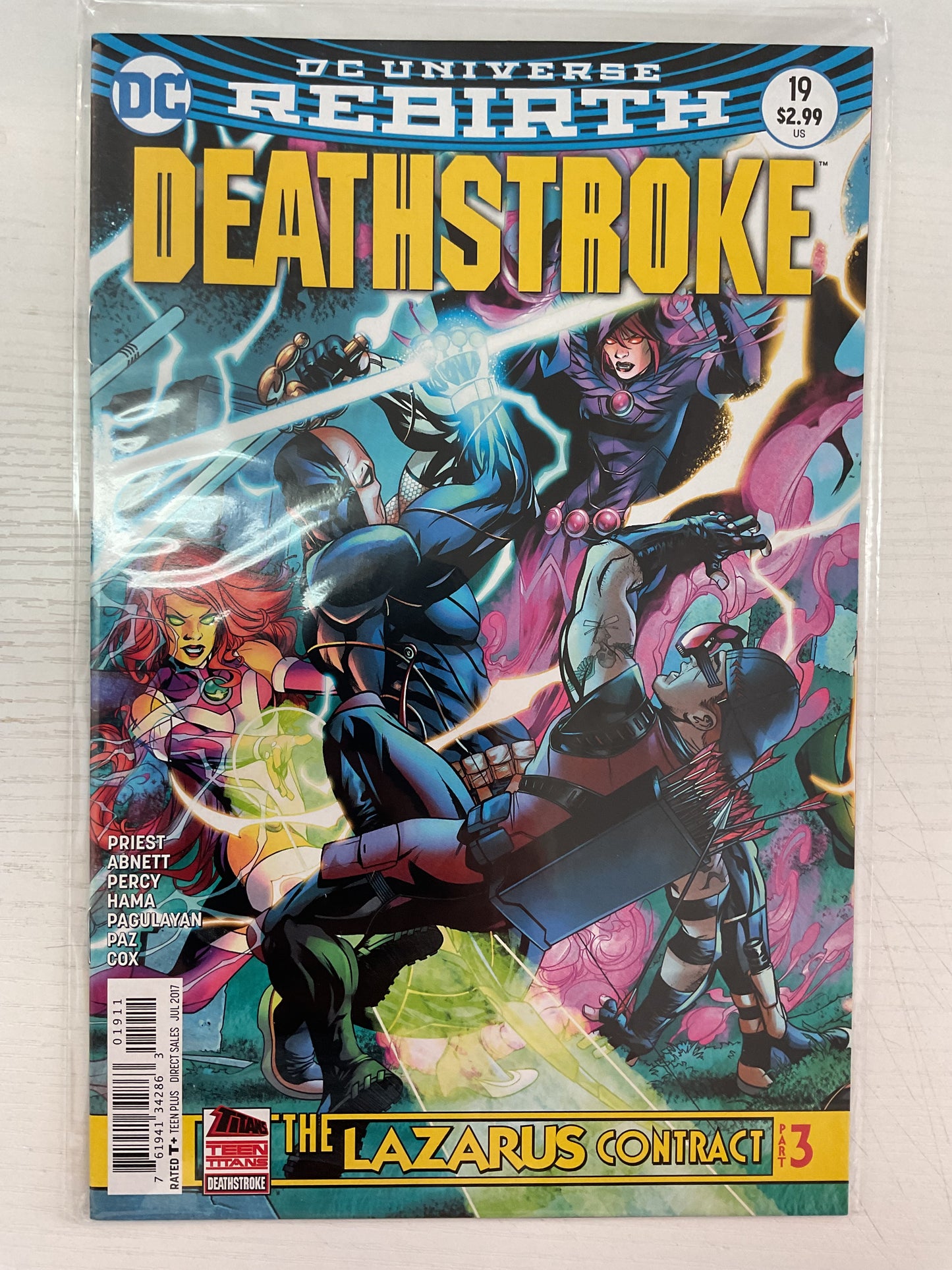 Deathstroke #19 2017 DC Comics