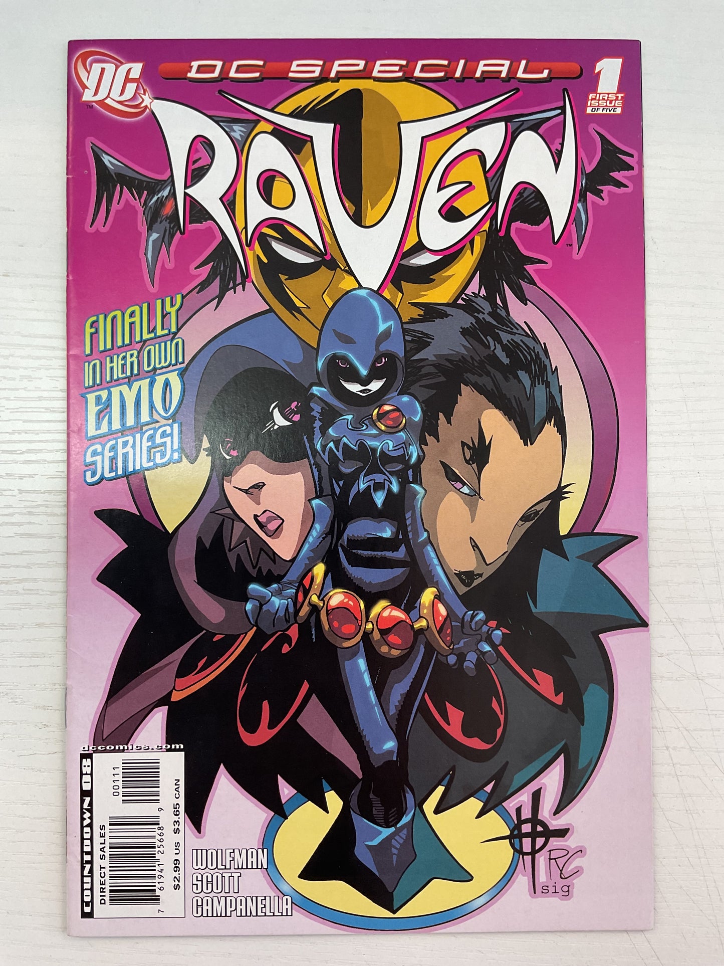 DC Special Raven #1 2008 DC Comics