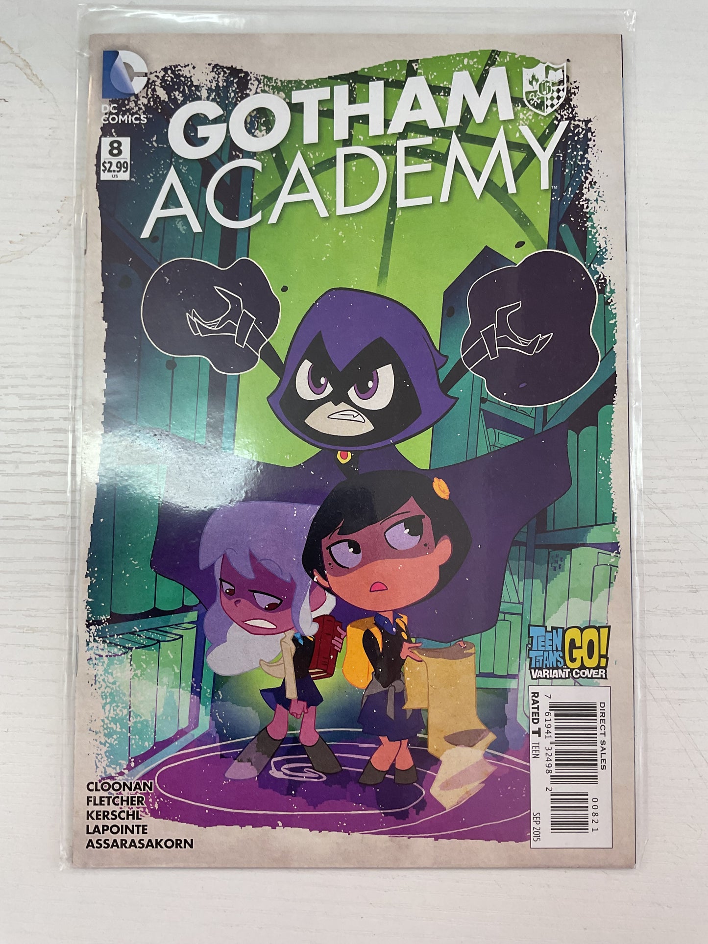 Gotham Academy #8 2015 DC Comics Teen Titans Go Variant