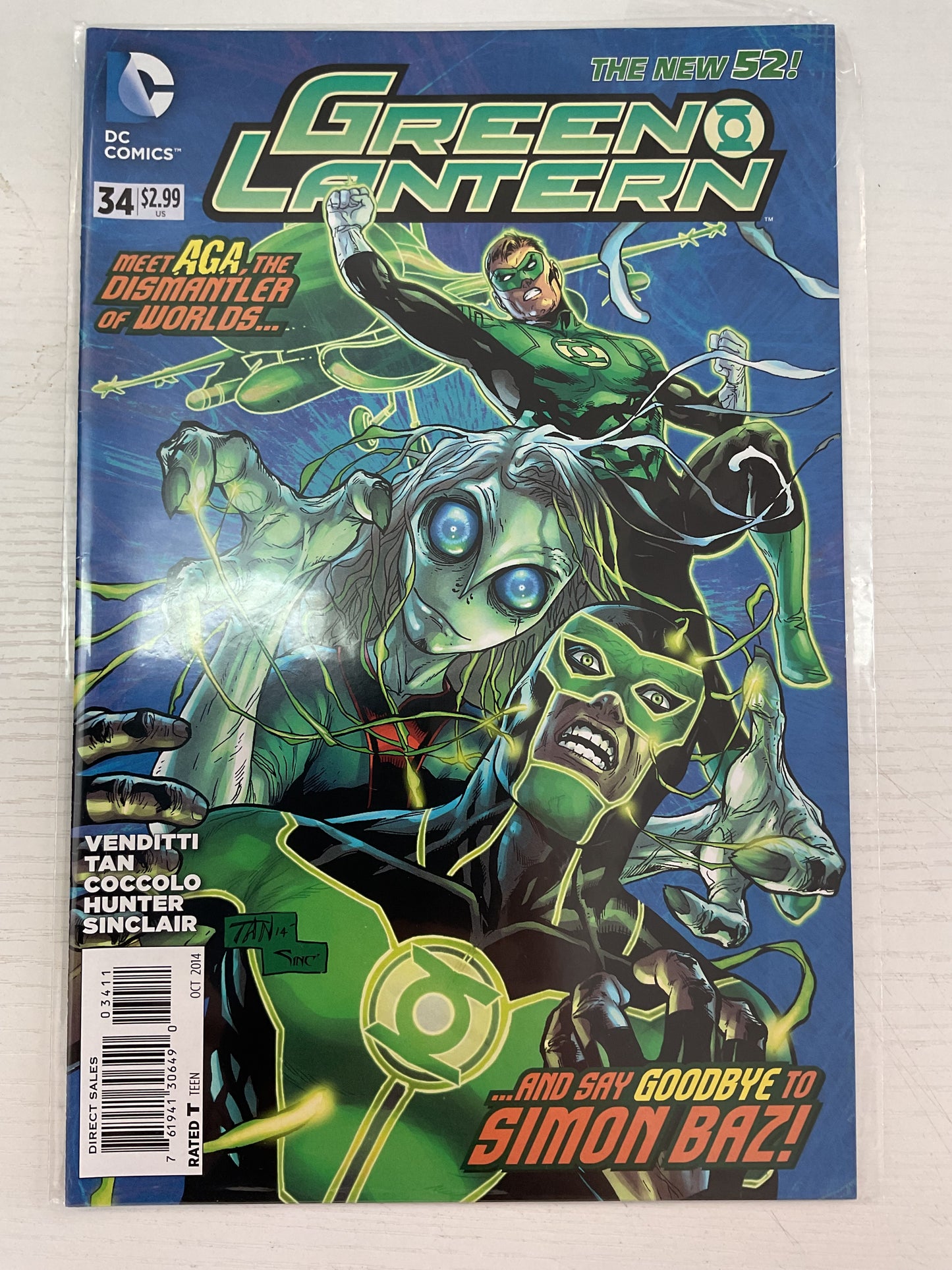 Green Lantern #34 2014 DC Comics