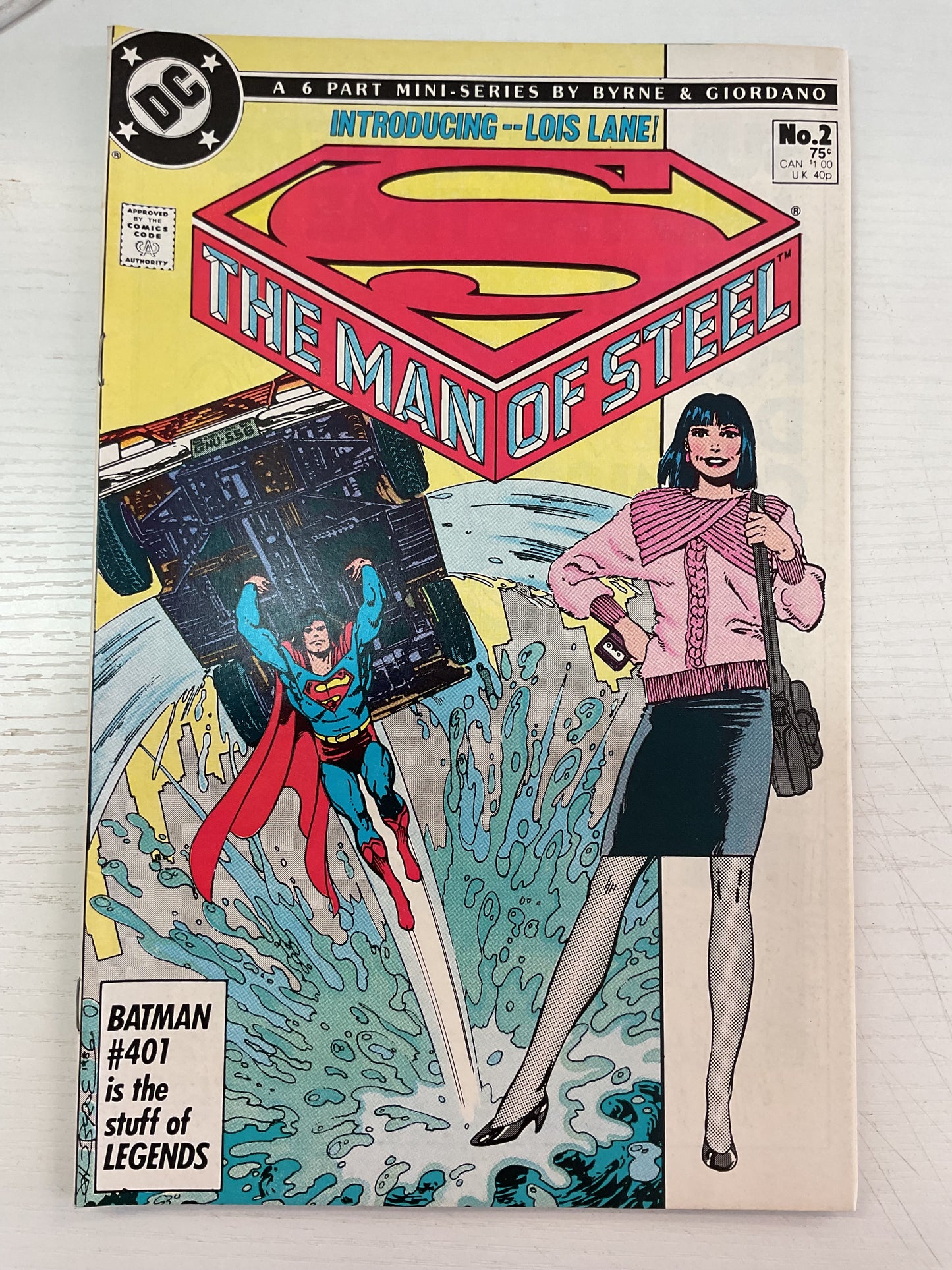 Man Of Steel #2 1986 DC Comics