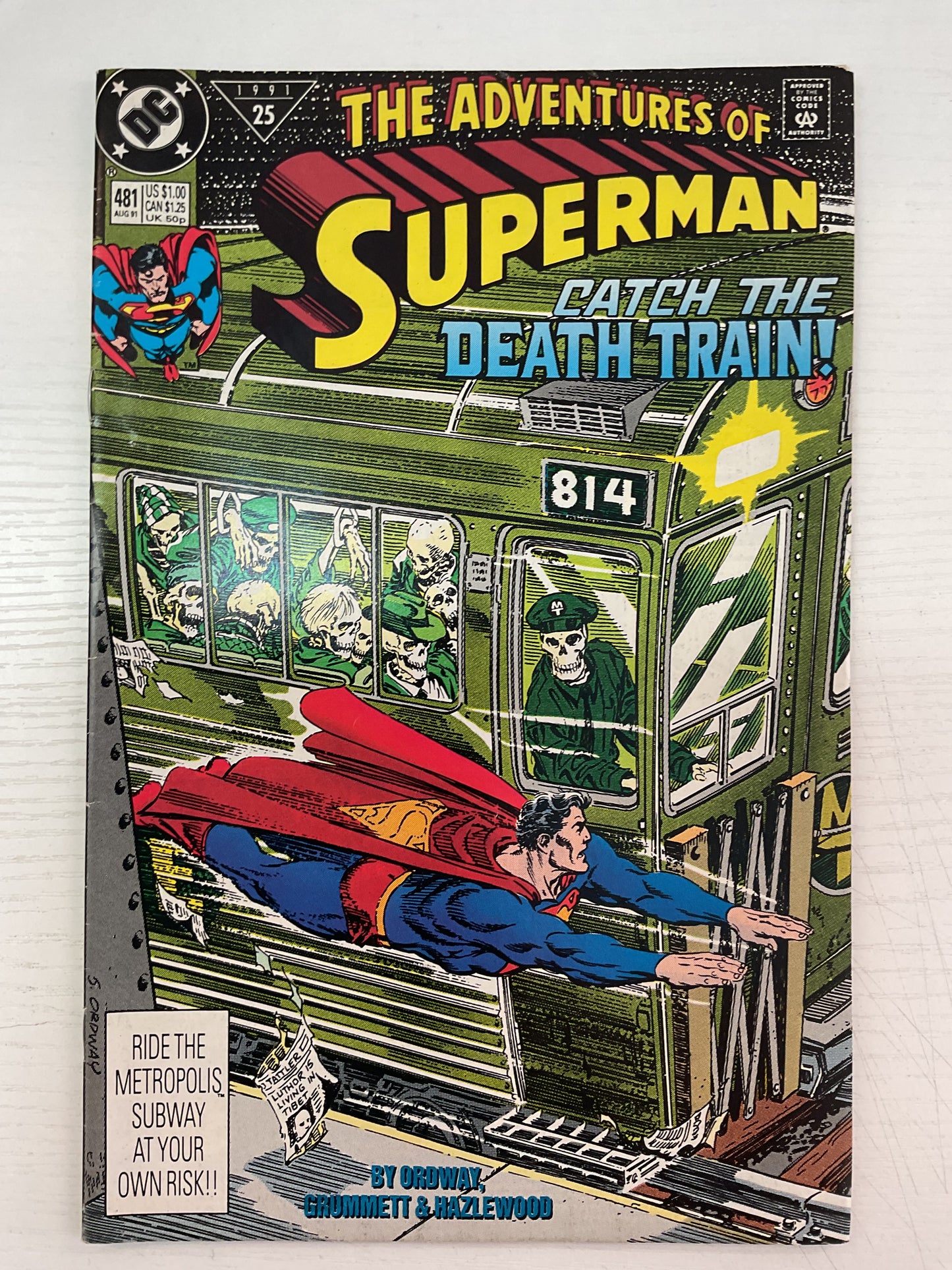 Adventures Of Superman #481 1991 DC Comics