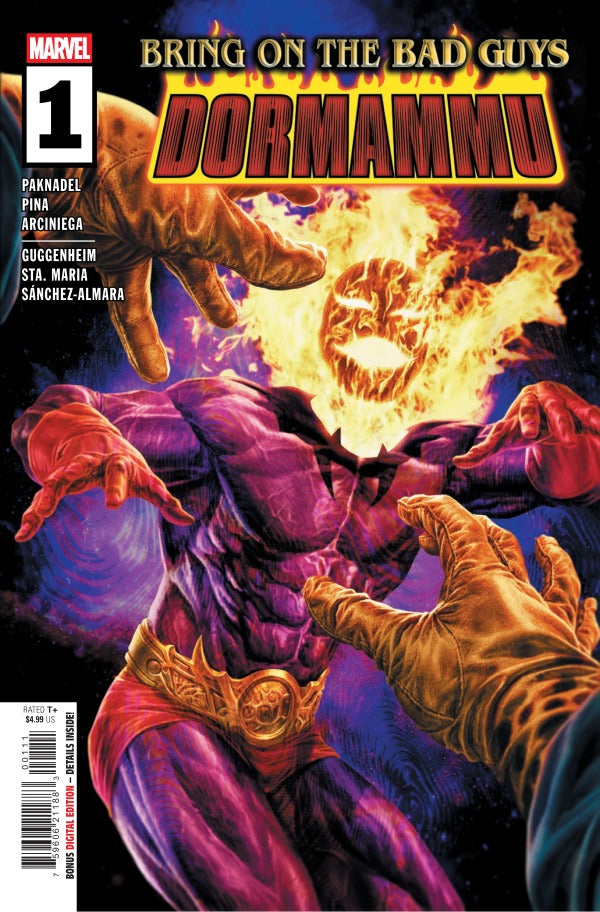 Bring On The Bad Guys Dormammu #1 2025 Marvel Comics