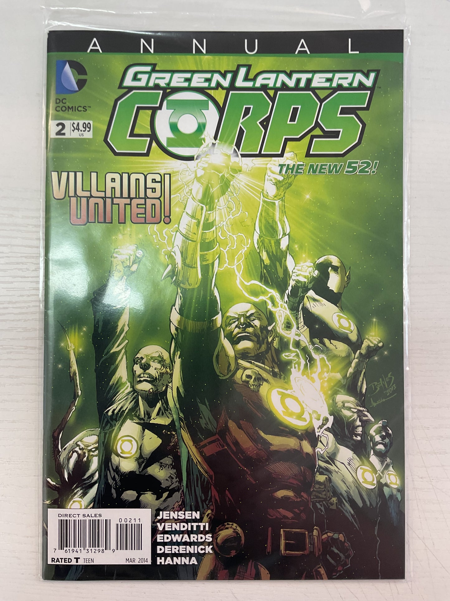 Green Lantern Corps Annual #2 2014 DC Comics