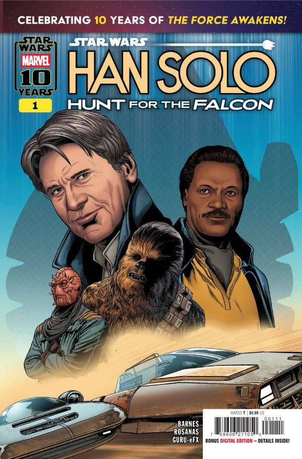 Star Wars Han Solo Hunt For The Falcon #1 2025 Marvel Comics