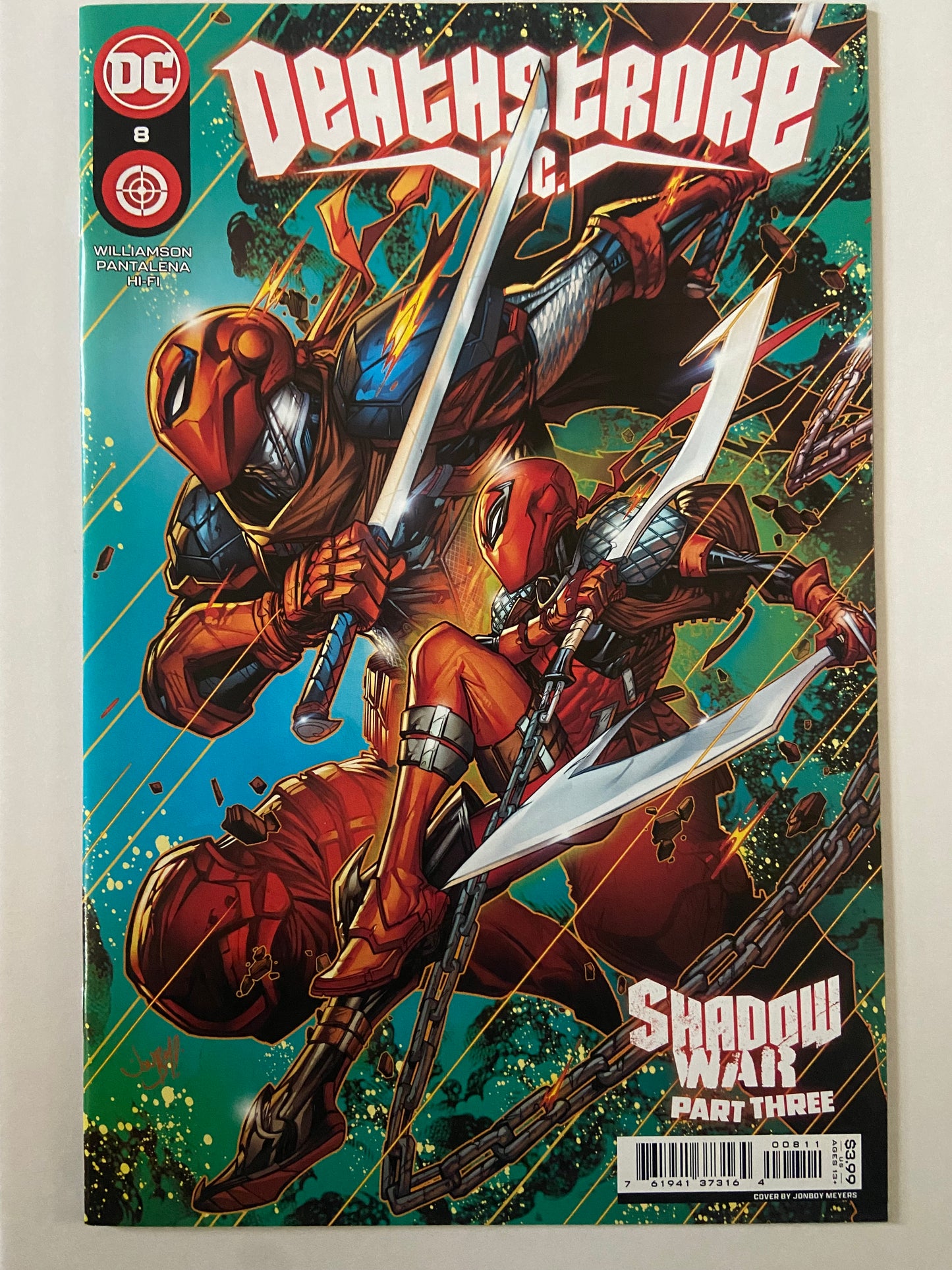 Deathstroke Inc #8 2022 DC Comics Shadow War