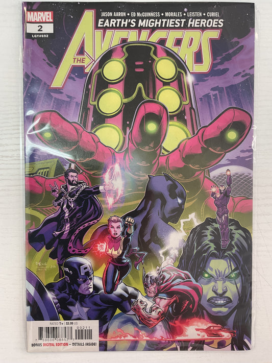 Avengers #2 2018 Marvel Comics