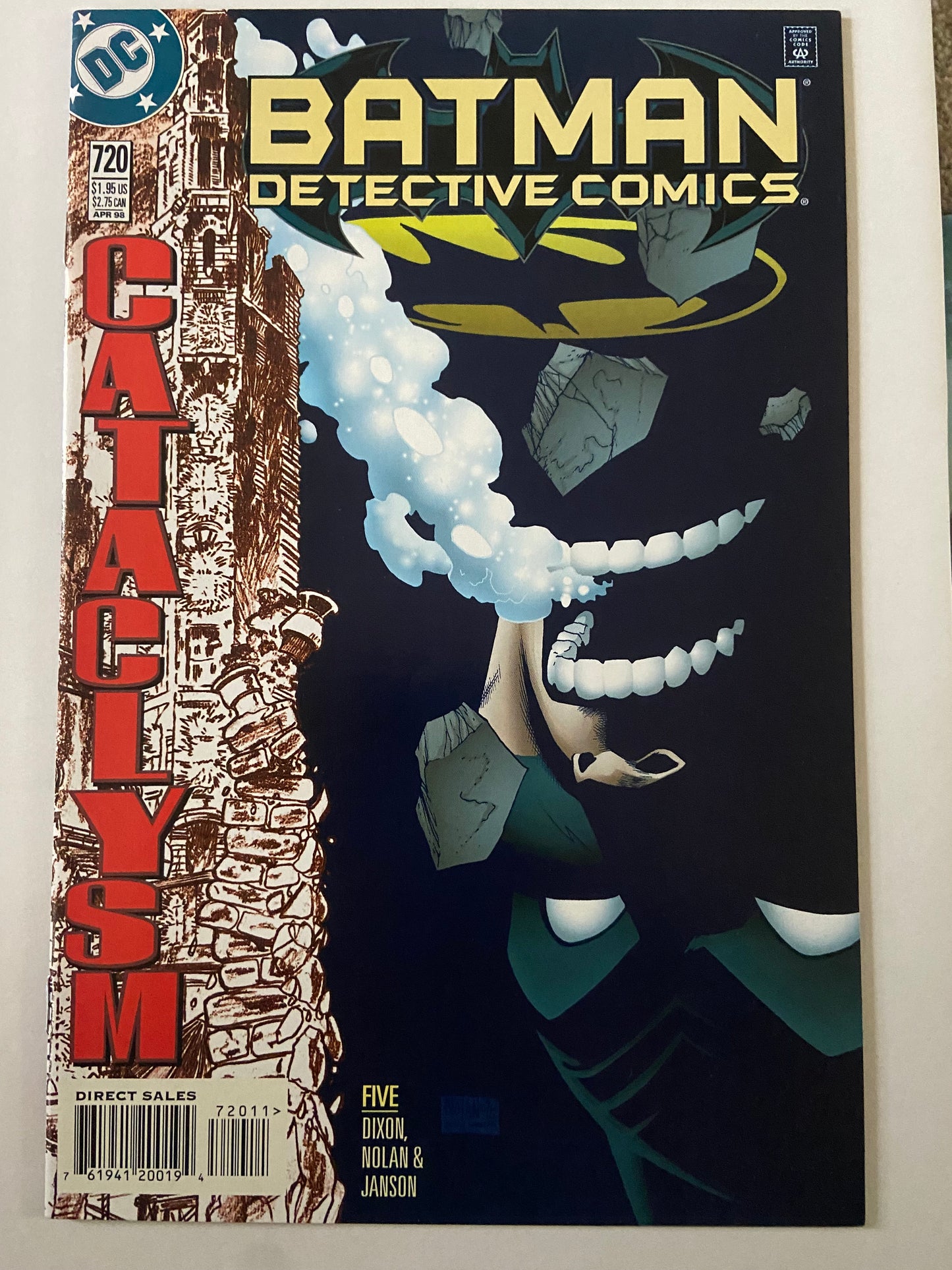 Detective Comics #720 1998 DC Comics Cataclysm