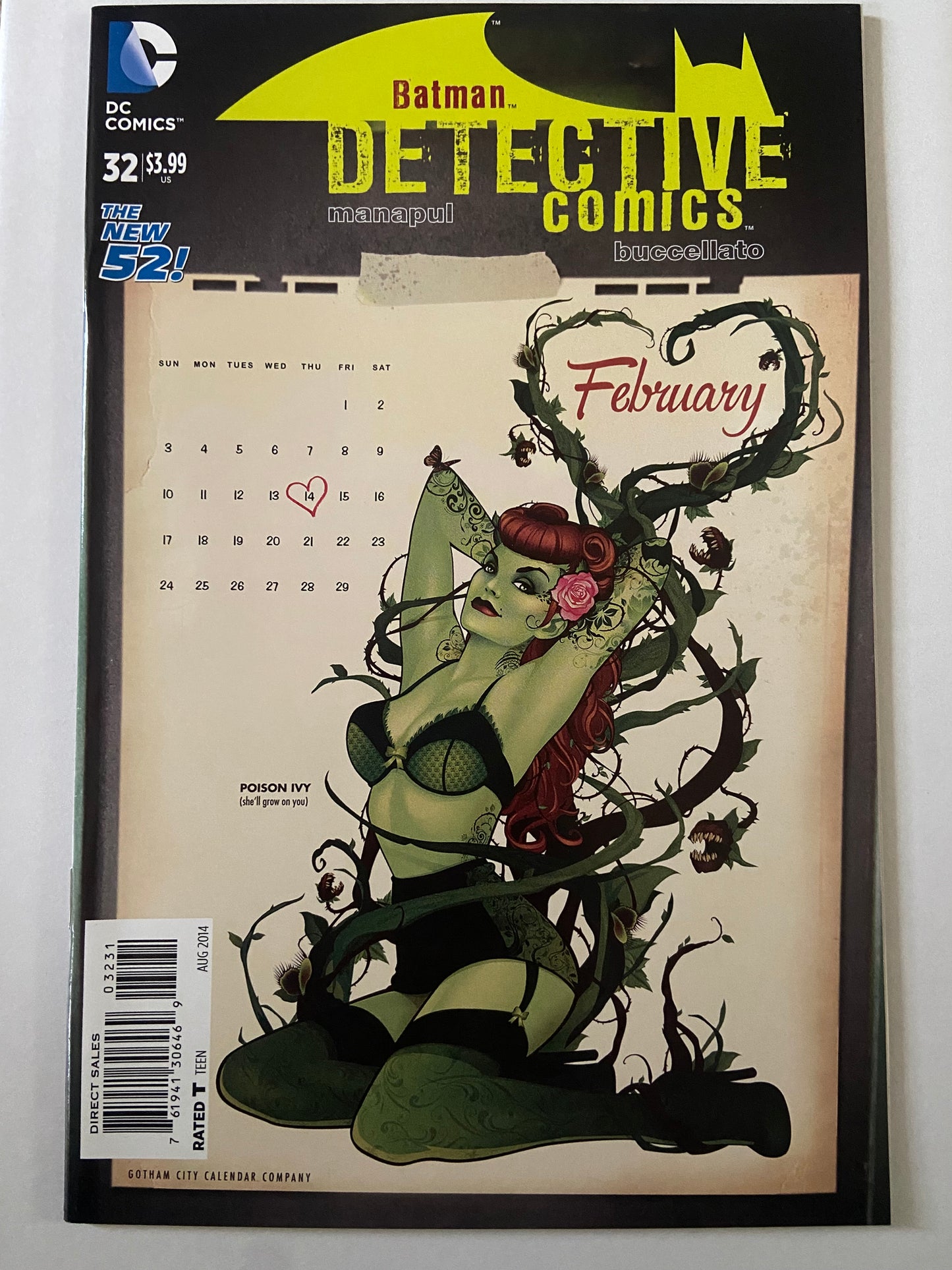 Detective Comics #32 2014 DC Comics Bombshells Variant