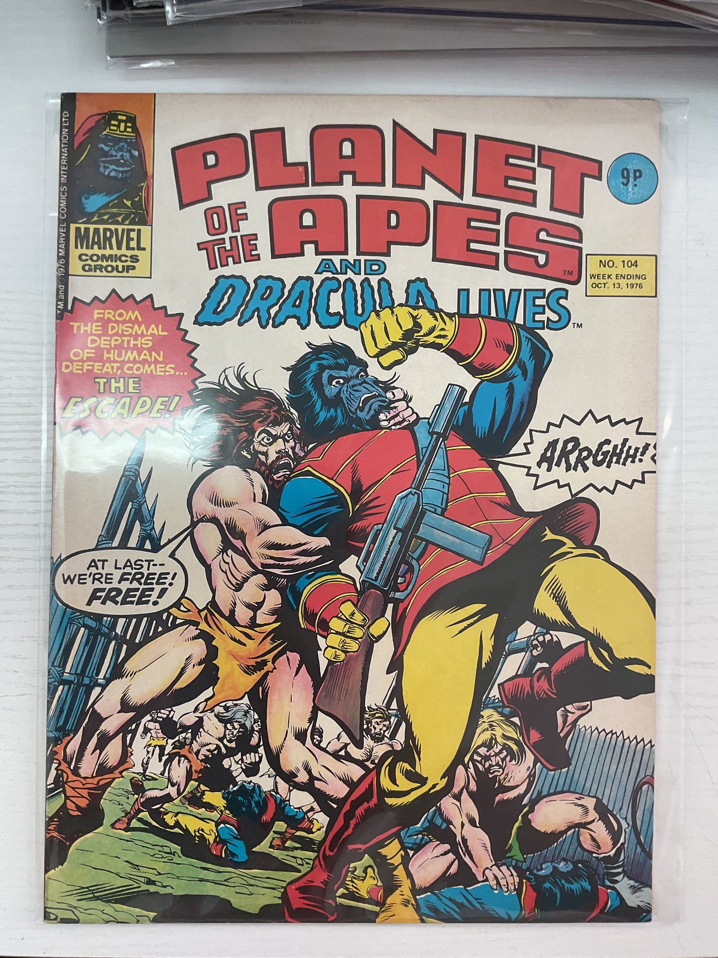 Planet Of The Apes and Dracula #104 1976 Marvel Comics
