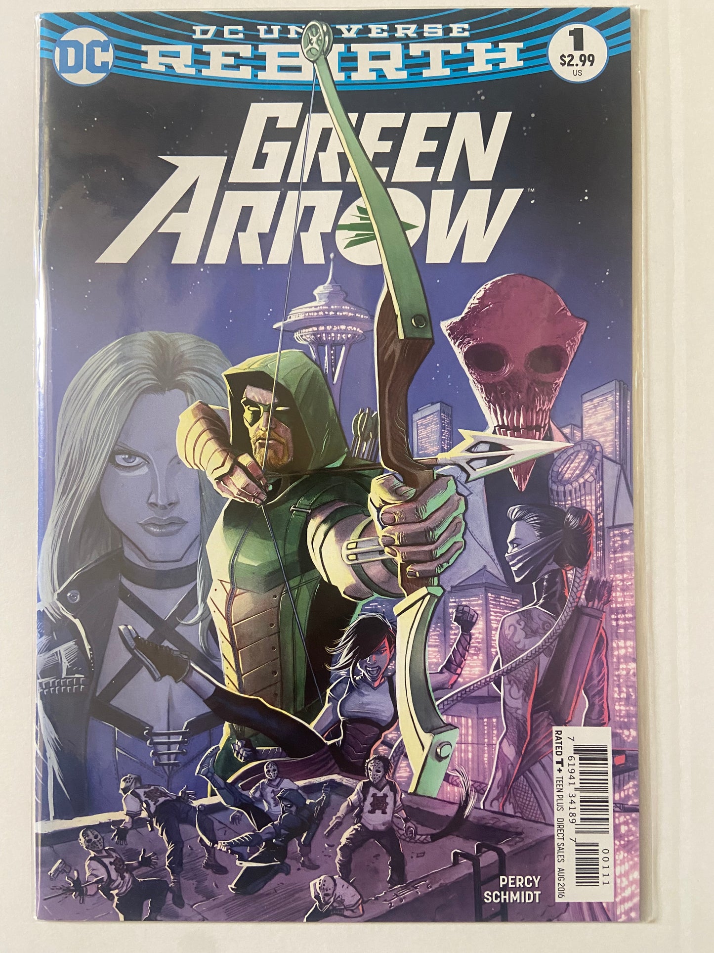 Green Arrow #1 2016 DC Comics
