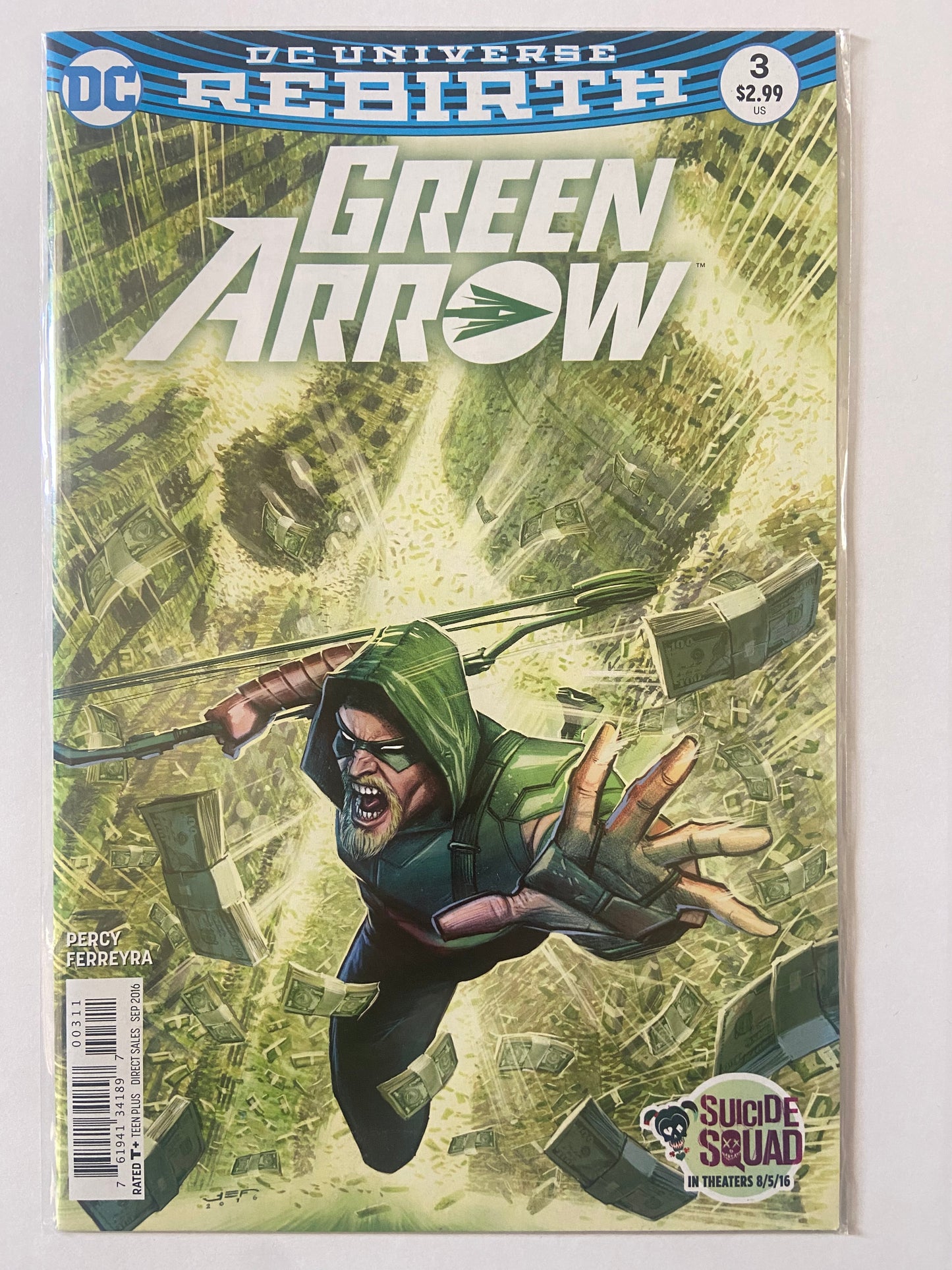 Green Arrow #3 2016 DC Comics